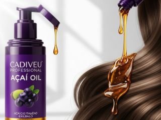 O Cadiveu Professional Açaí Oil é um óleo capilar multifuncional que nutre profundamente os fios, proporcionando brilho intenso e controle do frizz.