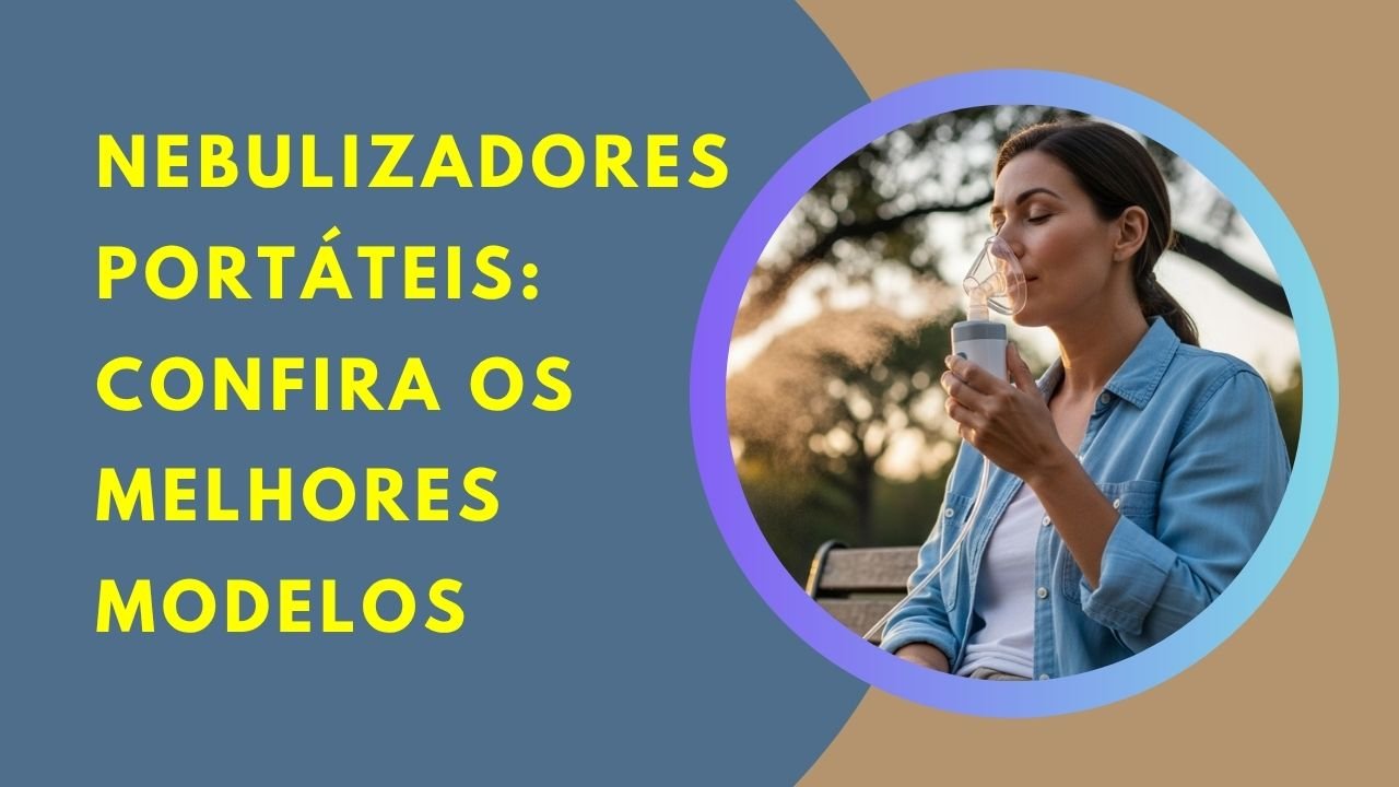 Confirara como escolher um nebulizador portátil seguro com este guia completo e prático, ideal para quem precisa de mobilidade no tratamento.